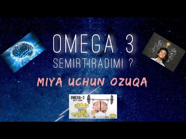 OMEGA 3 BALIQ MOYI SEMIRTIRADIMI ? MIYA UCHUN OZUQA OMEGA KIMGA MUMKN EMAS | ПРО ОМЕГА 3