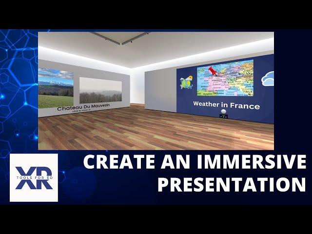 How to create an Immersive Presentation in FrameVR