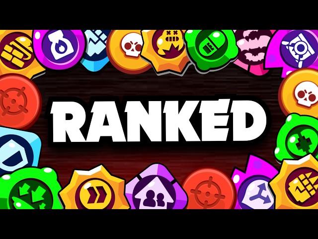 EVERY Ability in Brawl Stars RANKED from WORST to BEST - Full Video