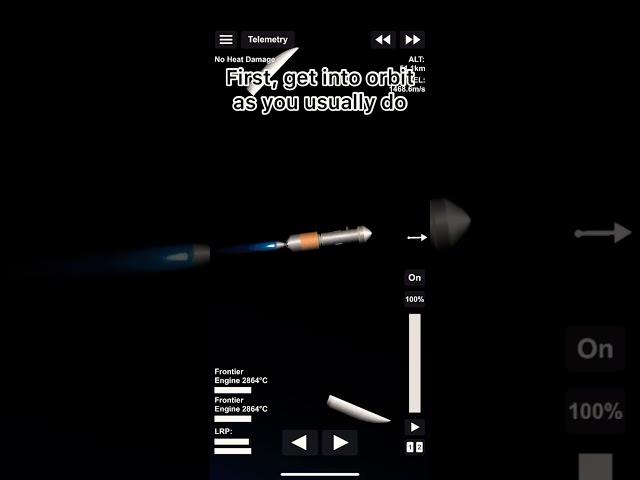 How to get into a stationary orbit in #sfs