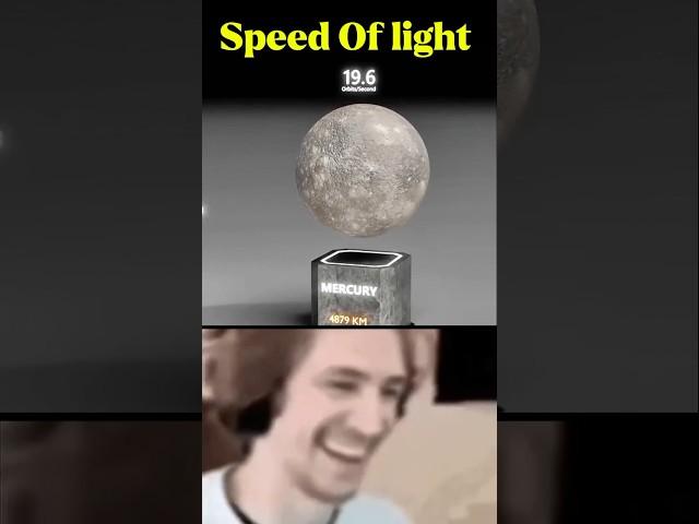 Speed Of Light Around Different Objects in Solar System!