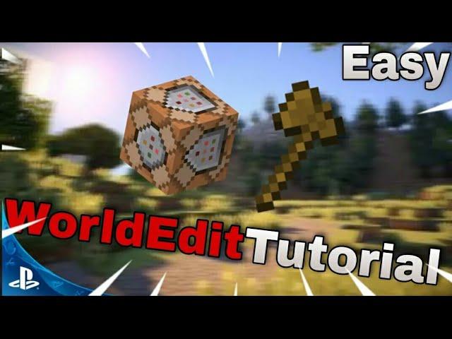 EASY WORLD EDIT  COMMAND BLOCK BEFEHL TUTORIAL DEUTSCH | MINECRAFT BEDROCK EDITION