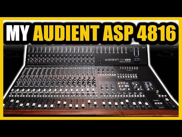 Unlock Big Analog Sound: Audient ASP4816-HE Console