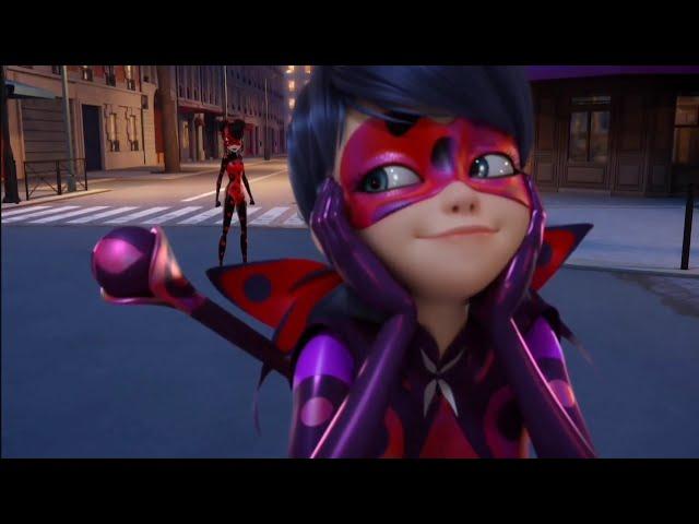 Shadybug and Clawnoir Eng Dub world Paris Miraculous