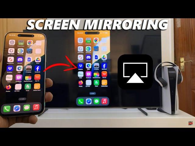 How To Screen Mirror iPhone 16 / 16 Pro To ANY Smart TV