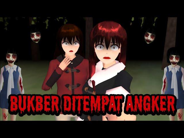 BUKBER DITEMPAT ANGKER || HORROR MOVIE SAKURA SCHOOL SIMULATOR