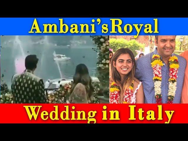 Ambani's Royal Wedding in Italy