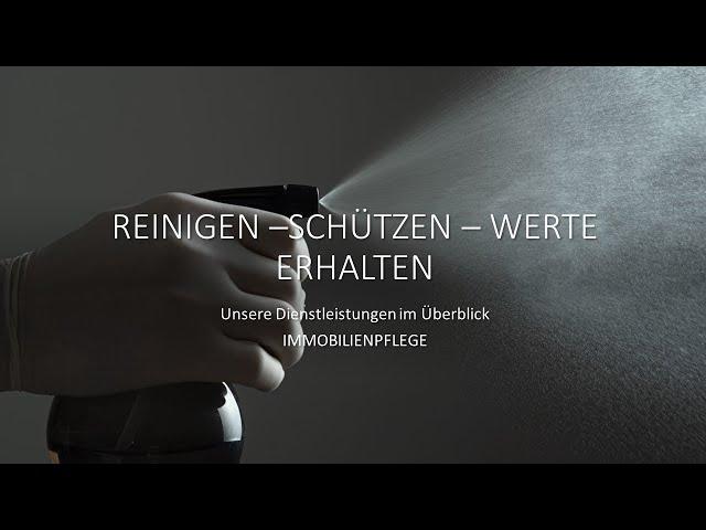 REINIGEN-PFLEGEN-WERTE ERHALTEN