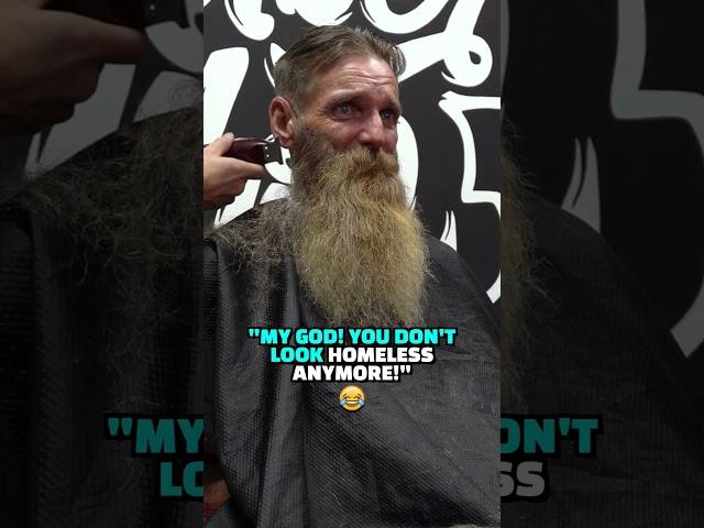 AMAZING TRANSFORMATION - HOMELESS HAIRCUT