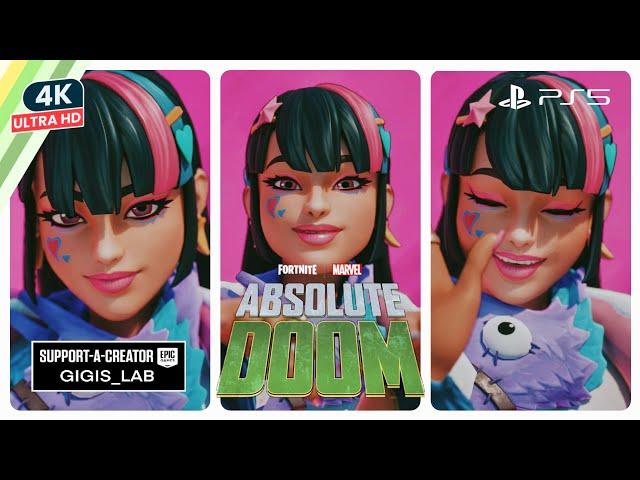 FORTNITE Zero Build Chapter 5 Season 4 DALI Skin Showcase PS5 Gameplay Review 4K HDR