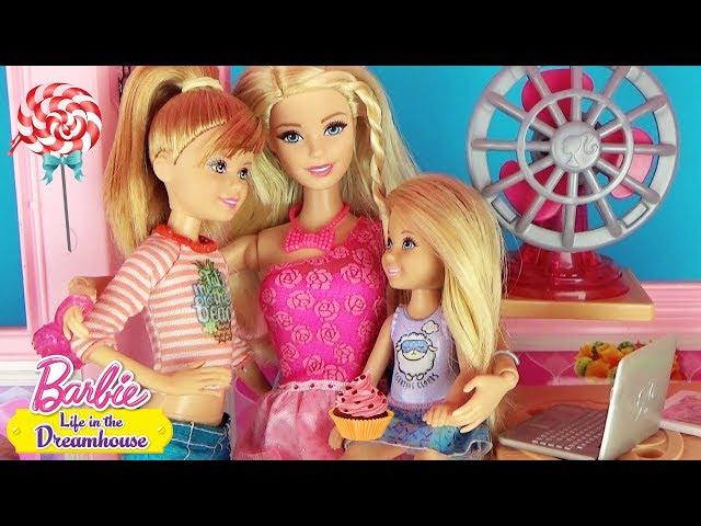 Cartoon Barbie and Sisters in the Dreamhouse Ryan and Ken Play doll  Barbie Original Toys