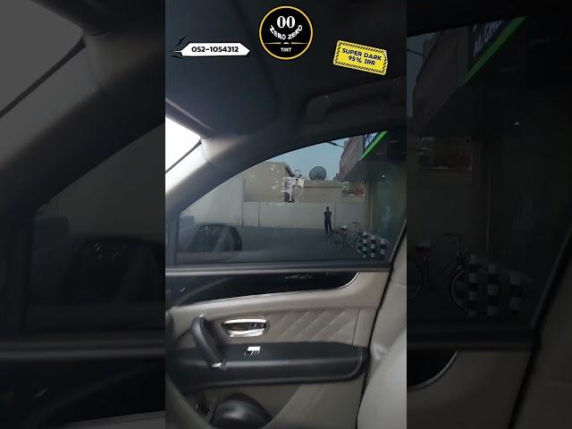 Upgrade your ride with ZEROZERO Tint  #UAE #carwindowtinting #automobile #zerozero