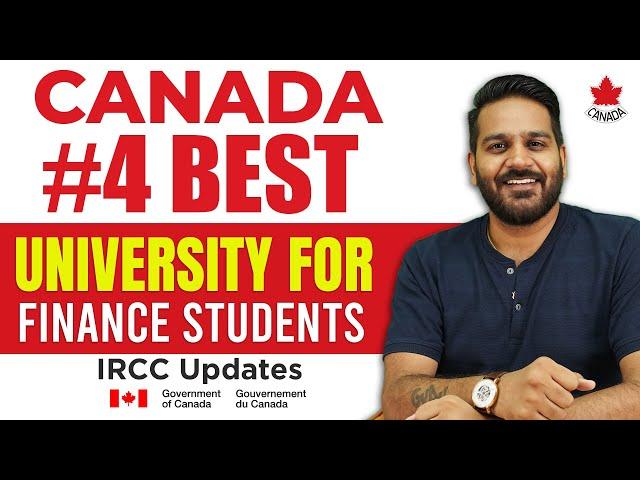 Canada Best University for Finance Students | Canada Top University | Masters in Canada