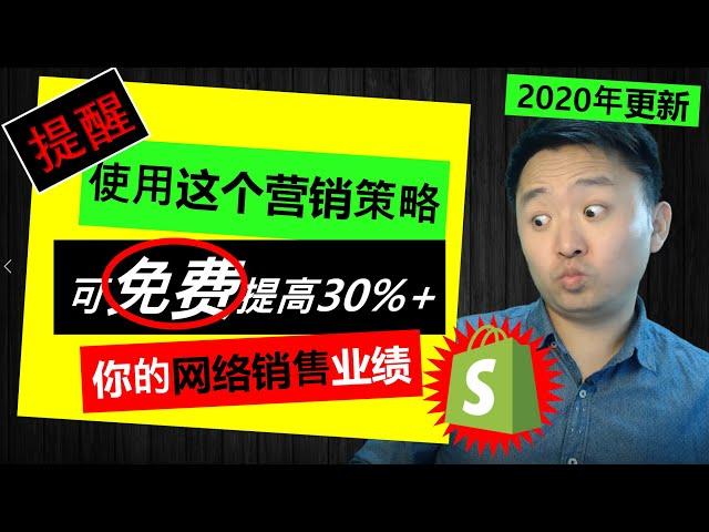 网络营销策略推荐：(品牌气息)可(免费)提高你的销售业绩30%+ (适用于Shopify营销) 全球上市公司都在使用