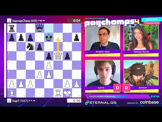 5uppp vs Sapnap! - Pogchamps 4 Showdown - Twitch Clip Highlight - Pepega