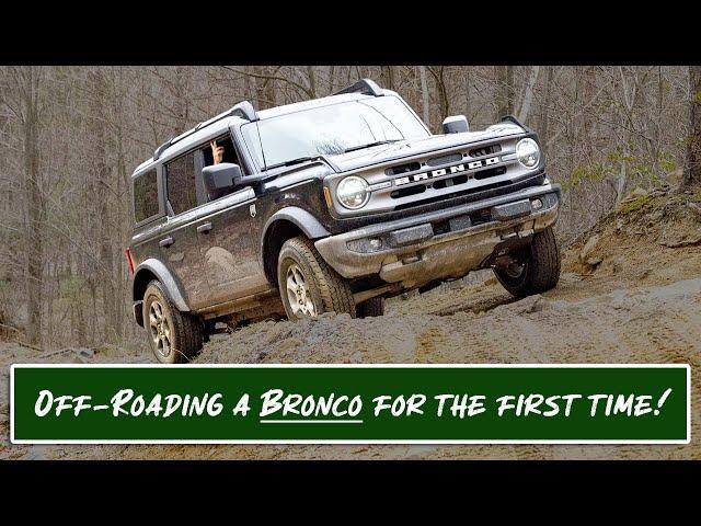 Off-Roading a Stock Ford Bronco For the First Time!