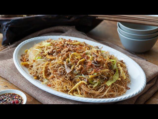 One Pot Xing Zhou Mi Fen (Fried Bee Hoon / Bee Hoon Goreng) - 星洲米粉