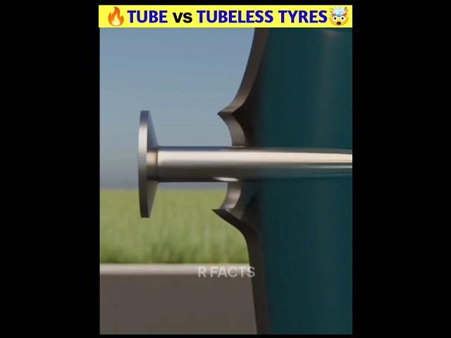 Tube vs Tubeless tyres#shorts #viral