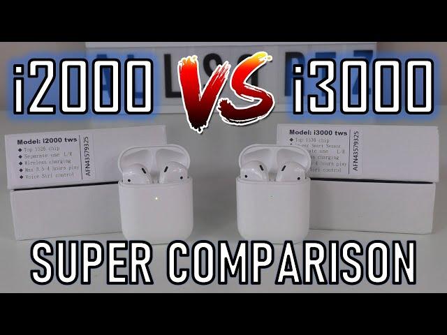 i2000 v i3000 Wireless Airpods: Which Is Better???