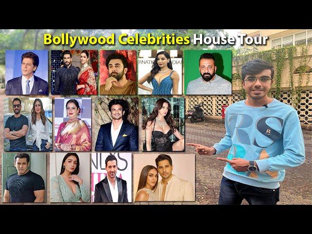 House of Bollywood Celebrities in Mumbai - Tour | Indian Celebrities House