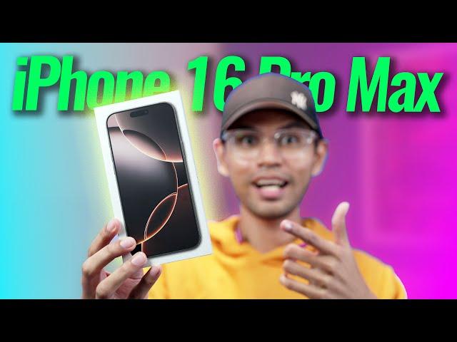 Unboxing iPhone 16 Pro Max Harga RM11,000 ! 