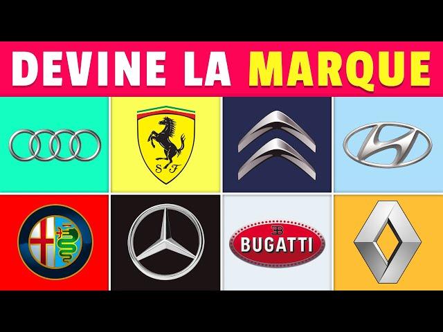 Devine la MARQUE à partir du LOGO  | Quiz Voitures