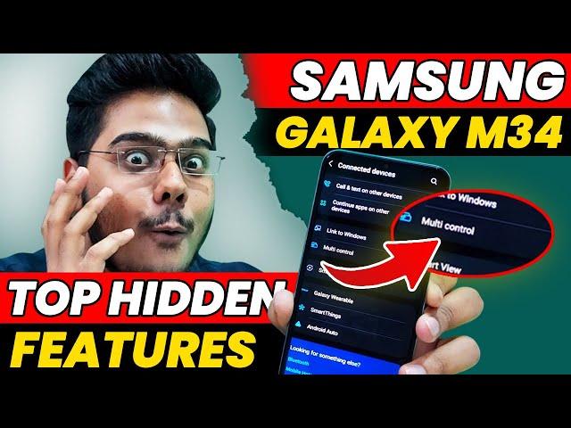 Samsung Galaxy M34 5G Top Hidden Features|One UI 5.1, Amazing Features