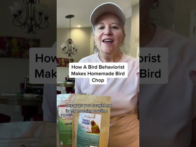 How To Make Homemade Chop For Your Birds