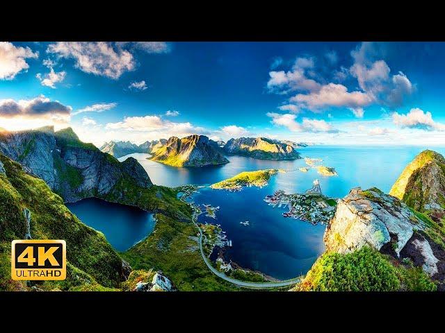 Spectacular Views Aerial 4K with Relaxing Music