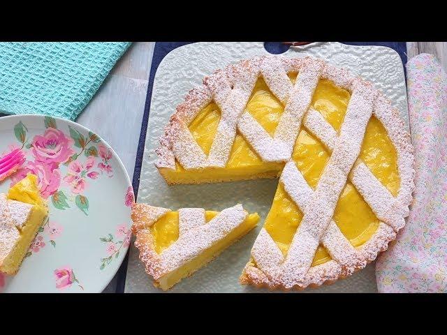 CROSTATA ALLA CREMA PASTICCERA Ricetta facile - Chiarapassion