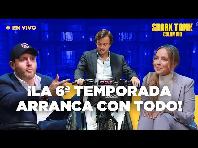 La aventura comienza con el primer en vivo de la 6ª Temporada  | Shark Tank Colombia