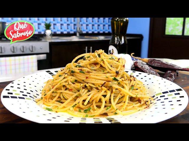 Spaghetti Aglio e Olio con Sólo 5 Ingredientes! “La Receta de la Felicidad” de la película El Chef