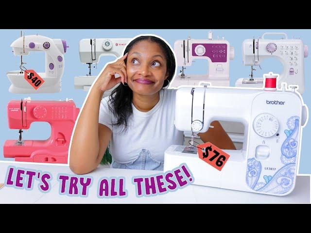 Best Sewing Machine for Beginners Under $100 | 8 layer denim test!