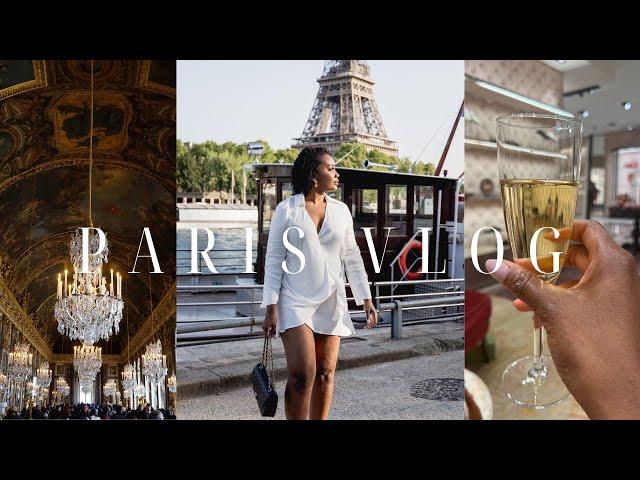 PARIS TRAVEL VLOG | My Mom's Birthday, Palace Of Versailles, Bateaux Parisiens, Sacre Couer & MORE