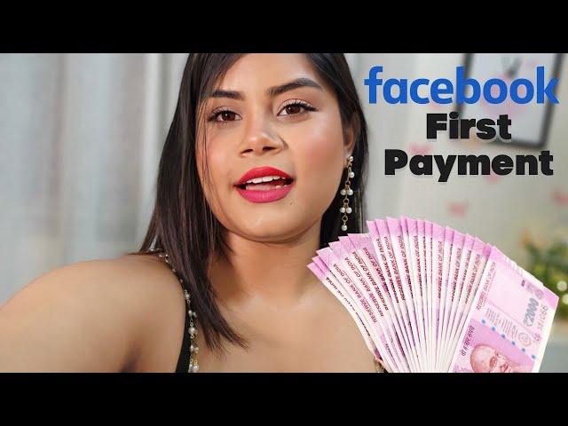 My First Earning From Facebook | A Lot Earning On Facebool | Amesha G