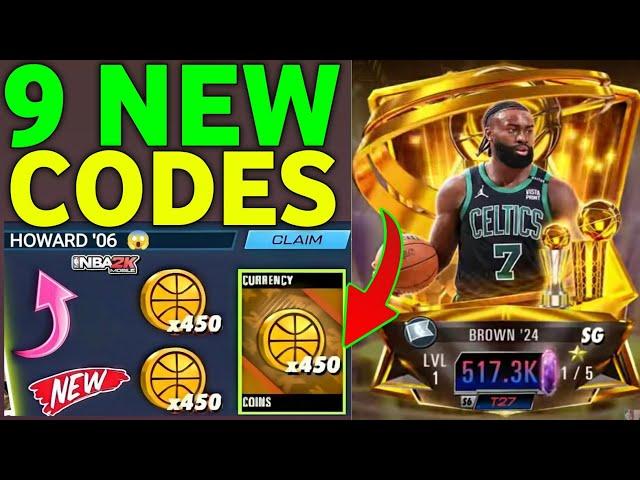 UPDNBA 2K MOBILE REDEEM CODES 2024 - NBA 2K MOBILE CODES 2024 - CODES NBA 2K MOBILE