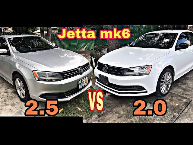 Jetta mk6 motor: 2.5 VS 2.0 principales diferencias ¿ cual comprar? Opinión