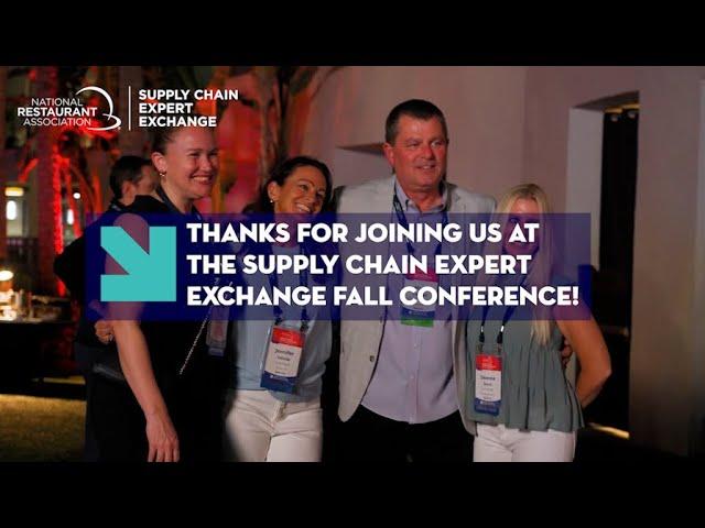 2024 Supply Chain Expert Exchange Fall Conference: Insights That Matter, Connections That Last