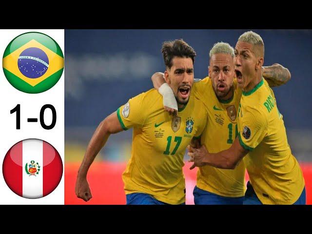 Brazil vs Peru (1-0) FIFA World Cup Qualifiers 2026