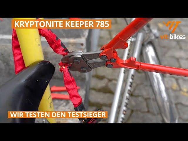 Wie sicher ist der Testsieger von der Stiftung Warentest? Das Kryptonite Keeper 785 Panzerknacker