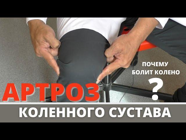 БОЛИТ КОЛЕНО? АРТРОЗ КОЛЕННОГО СУСТАВА. Почему? Что делать?