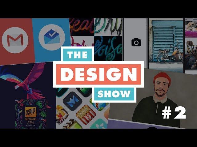 The Design Show: Gmail re-design, Unsplash app, Michael Flarup's App Icon book & some great design.