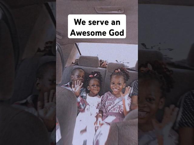 We Serve an Awesome God #worship #jesus #familytime #happysabbathday #shorts