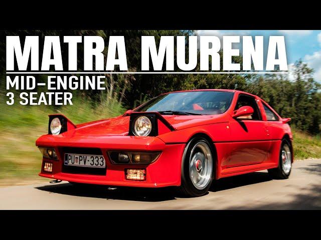 TALBOT MATRA MURENA - The 80s sports car you never heard of  [eng sub]