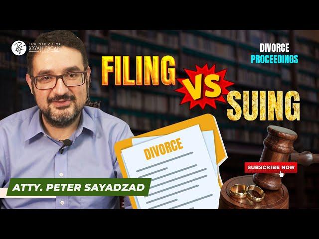 Divorce Proceedings in Texas  Filing vs  Suing for Divorce