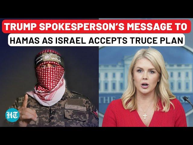 Full: Karoline Confirms Israel Accepted Gaza Ceasefire Proposal, Gives This Message To Hamas | Trump