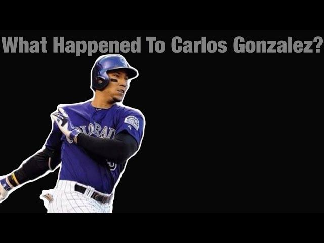 What Happened To Carlos González??