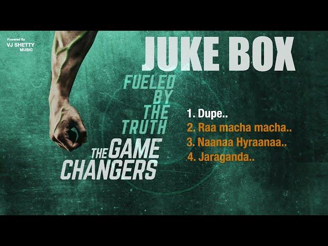 Game Changer Jukebox | Non-Stop Hits | Ram Charan Musical Blockbuster  | VJ Shetty