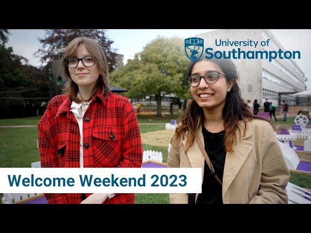 Welcome Weekend 2023 | University of Southampton