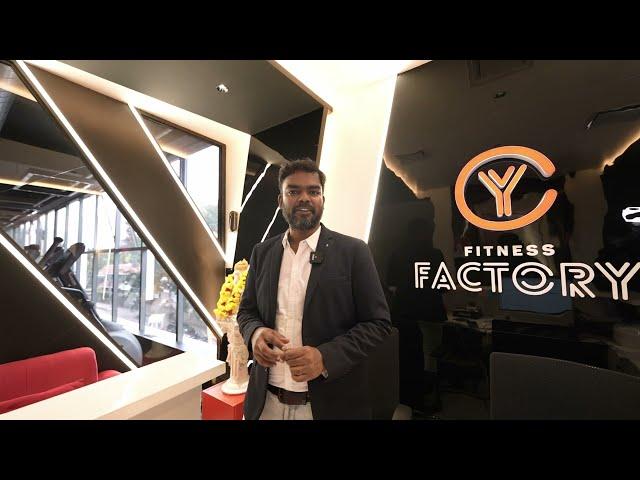 Fitness Factory Bangalore ISRO layout interiors of a Gym designed by Pranav Mantraa studios